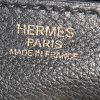 Hermes Lindy handbag in black grained leather - Detail D3 thumbnail