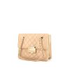 Bolso de mano Chanel Petit Shopping en cuero acolchado beige - 00pp thumbnail