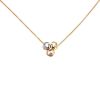 Chopard Happy Heart necklace in 3 golds and diamonds - 00pp thumbnail
