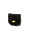 Céline Trotteur small model shoulder bag in black grained leather - 00pp thumbnail