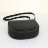 Céline Trotteur small model shoulder bag in black grained leather - Detail D4 thumbnail