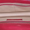 Valentino Garavani Rockstud Lock shoulder bag in burgundy grained leather - Detail D3 thumbnail