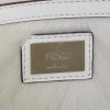 Fendi Peekaboo Essentially bag worn on the shoulder or carried in the hand in white leather - Detail D4 thumbnail