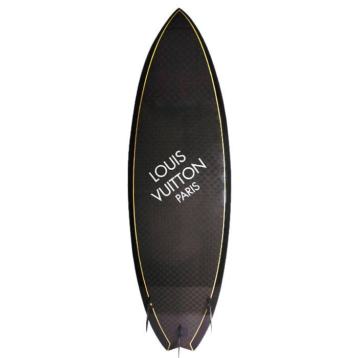 Louis Vuitton Graphite Damier Surfboard