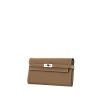Hermès Kelly wallet wallet in etoupe epsom leather - 00pp thumbnail