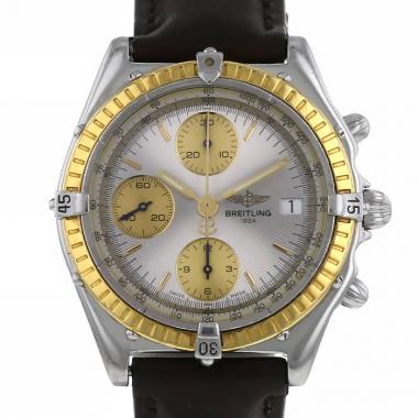 Breitling Chronomat watch in gold and stainless steel Circa  1990