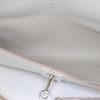 Hermès Kelly - Clutch pouch in grey pearl box leather - Detail D2 thumbnail