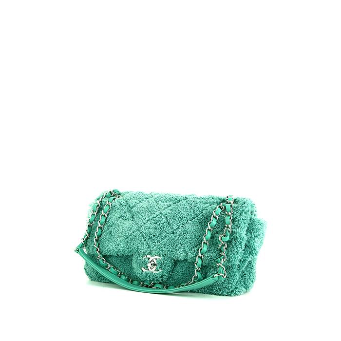 Small boy chanel handbag Shiny grained calfskin  goldtone metal green   Fashion  CHANEL