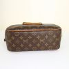 Louis Vuitton Trouville handbag in brown monogram canvas and natural leather - Detail D4 thumbnail
