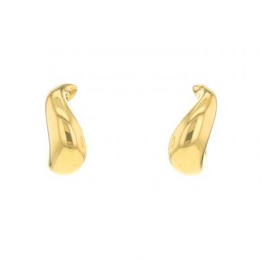 Pendientes Fred Mouvementée en oro amarillo