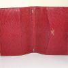 Porta agenda Hermès en piel de lagarto roja - Detail D2 thumbnail