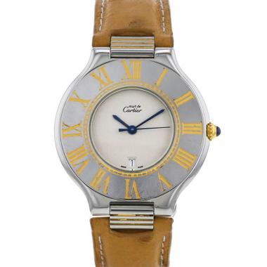 Reloj Cartier Must 21 de acero Circa  1990