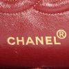 Chanel Timeless Classic bag worn on the shoulder or carried in the hand in black quilted leather - Detail D4 thumbnail