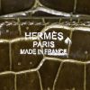 Bolso de mano Hermes Birkin 35 cm en cocodrilo porosus verde Canopée - Detail D3 thumbnail