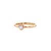 Sortija Cartier Diamant Léger en oro rosa y diamante - 00pp thumbnail