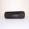 Prada shopping bag in black leather - Detail D4 thumbnail