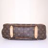 Louis Vuitton Galliera large model handbag in brown monogram canvas and natural leather - Detail D4 thumbnail