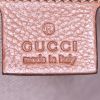 Gucci Pelham shoulder bag in beige monogram canvas and brown leather - Detail D3 thumbnail