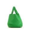 Hermes Picotin medium model handbag in green togo leather - 360 thumbnail