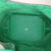 Bolso de mano Hermes Picotin modelo mediano en cuero togo verde - Detail D2 thumbnail