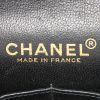 Bolso Chanel Timeless en lona monogram negra - Detail D4 thumbnail