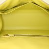 Hermes Kelly 35 cm handbag in yellow epsom leather - Detail D3 thumbnail