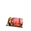 Chanel Timeless shoulder bag in pink and yellow multicolor quilted leather - 00pp thumbnail