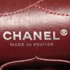 Chanel 2.55 handbag in burgundy quilted leather - Detail D4 thumbnail