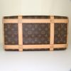 Bolso Louis Vuitton en lona Monogram revestida marrón y cuero natural - Detail D4 thumbnail