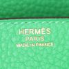 Borsa Hermes Birkin 30 cm in pelle togo verde Bamboo - Detail D3 thumbnail