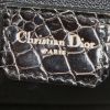 Dior Lady Dior medium model handbag in grey crocodile - Detail D3 thumbnail