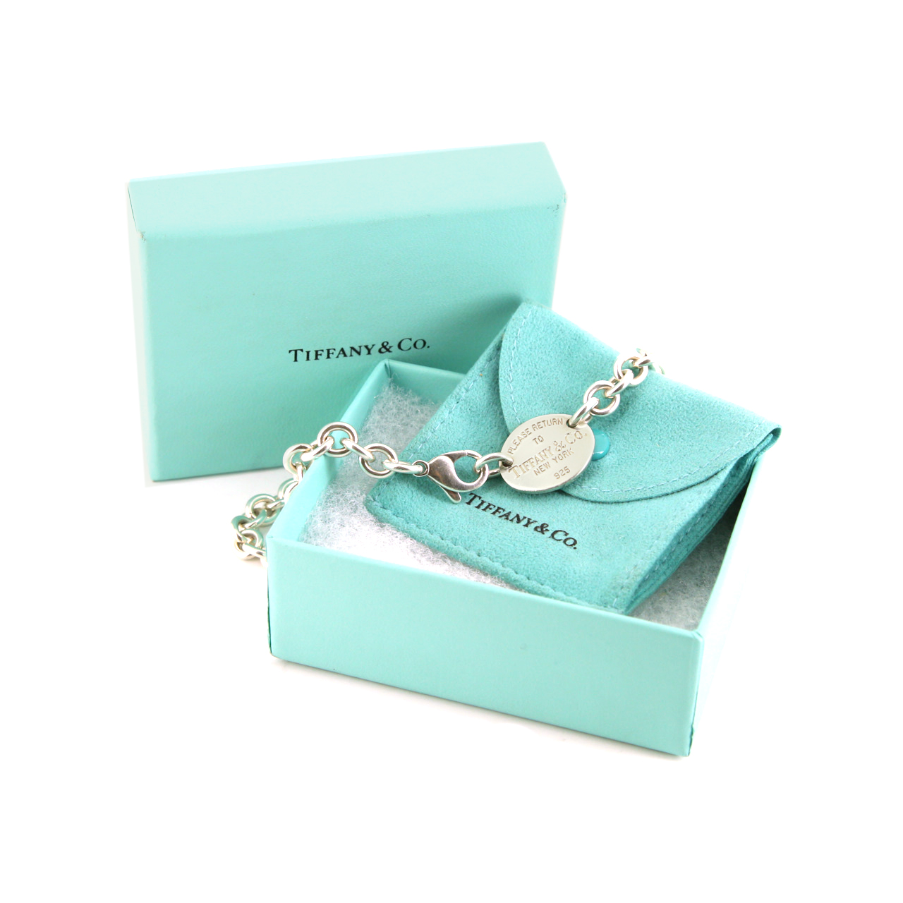 Collier Tiffany & Co Return To Tiffany en argent