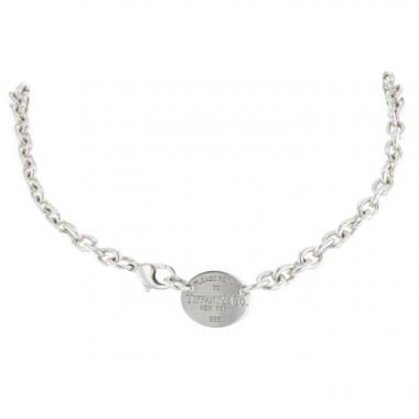Tiffany & Co Return To Tiffany necklace in silver