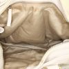 Bolso de mano Chloé Paddington en cuero granulado blanco - Detail D2 thumbnail