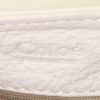 Bolso de mano Chloé Paddington en cuero granulado blanco - Detail D3 thumbnail