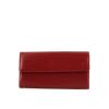 Portefeuille Louis Vuitton Sarah en cuir épi rouge et cuir taiga rouge - 360 thumbnail