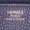 Hermes Birkin 30 cm handbag in indigo blue togo leather - Detail D3 thumbnail