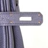 Bolso de mano Hermes Birkin 30 cm en cuero togo azul indigo - Detail D4 thumbnail