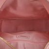 Bolso Chanel Bowling en cuero acolchado rosa - Detail D2 thumbnail