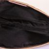 Borsa Dior Saddle in pelle verniciata marrone imitazione lucertola - Detail D2 thumbnail