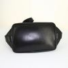 Chanel Vintage handbag in black smooth leather - Detail D4 thumbnail