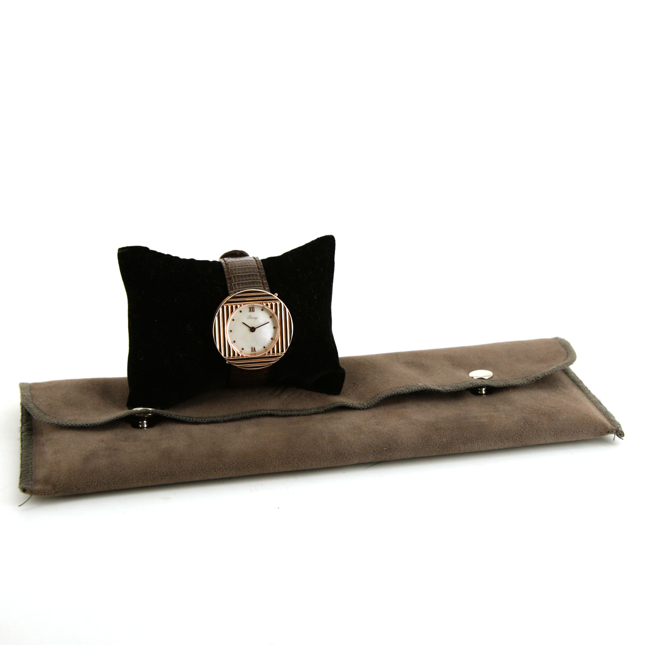 Reloj Poiray Ma Première de oro chapado