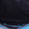 Bolso de mano Balenciaga Classic City en cuero azul - Detail D2 thumbnail