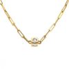Dinh Van Cube necklace in yellow gold and diamonds - 00pp thumbnail