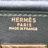 Bolso de mano Hermes Kelly 32 cm en cuero box verde - Detail D4 thumbnail