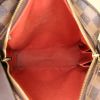 Bolso bandolera Louis Vuitton Olav en lona a cuadros marrón y cuero esmaltado marrón - Detail D2 thumbnail