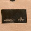 Fendi Mia Hobo shopping bag in beige grained leather - Detail D3 thumbnail