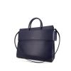 Bolso de mano Givenchy Horizon en cuero liso azul marino - 00pp thumbnail