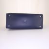 Bolso de mano Givenchy Horizon en cuero liso azul marino - Detail D5 thumbnail