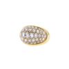 Cartier Myst ring in yellow gold,  rock crystal and diamonds - 00pp thumbnail